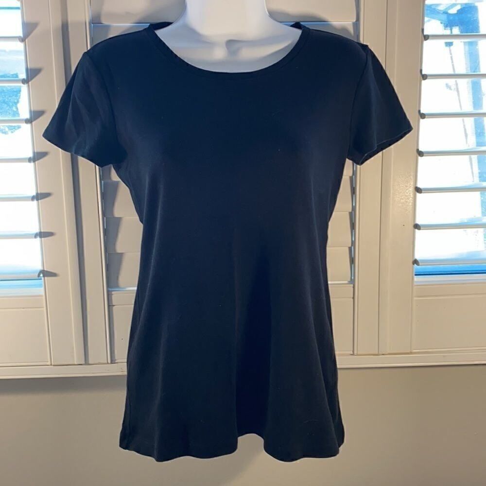 Banana Republic basic black T-shirt S